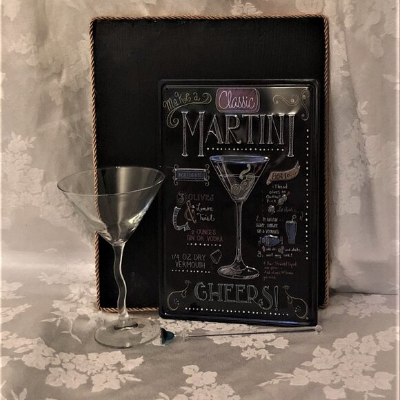 Vintage Repro Tin Signs - Martini - Picture 7 of 7